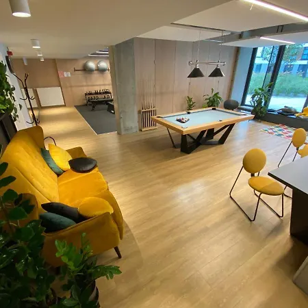 1bed With Gym - P&o Apartman Varsó